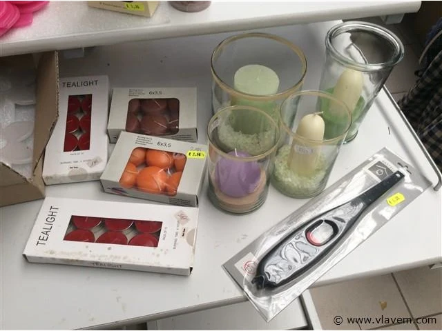 Lot kaarsen - afbeelding 5 van  5