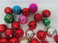 Lot kerstballen volgens foto - afbeelding 2 van  4