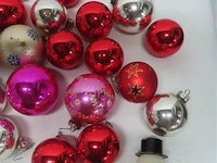 Lot kerstballen volgens foto - afbeelding 4 van  4