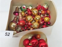 Lot kerstballen volgens foto - afbeelding 1 van  3