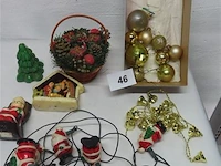 Lot kerstdecoratie volgens foto - afbeelding 1 van  4