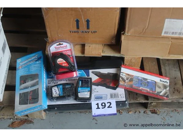 Lot klein gereedschap wo. schroevendraaiersets, bitsets, etc - afbeelding 1 van  2