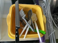 Lot klein materiaal, fritpot, foliehouder overige restaurantinrichting - afbeelding 4 van  6
