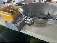 Lot klein materiaal, fritpot, foliehouder overige restaurantinrichting - afbeelding 6 van  6