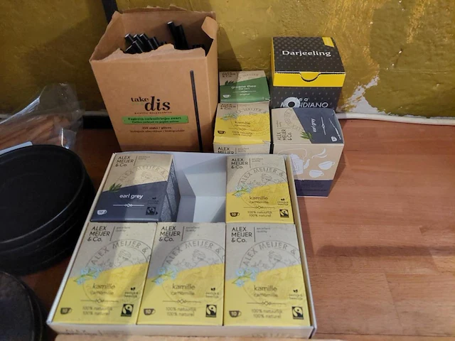 Lot koffie/thee benodigdheden - afbeelding 10 van  10