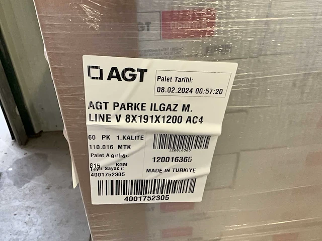 Lot kwaliteitsvolle laminaat (60x) 110m2 - afbeelding 3 van  6