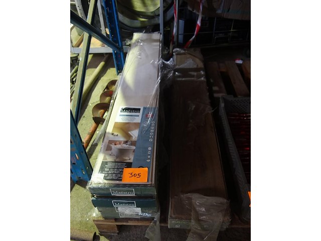 Lot laminaat voor wanden en vloer - afbeelding 1 van  3