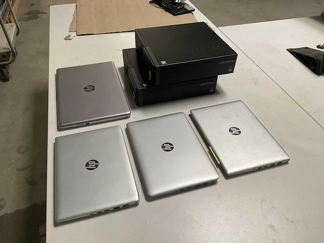 Lot laptops en desktops hp en lenovo - afbeelding 7 van  14