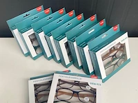 Lot leesbrillen - 10 verpakkingen van 3 stuks - unisex - sterkte : + 1 - afbeelding 1 van  4