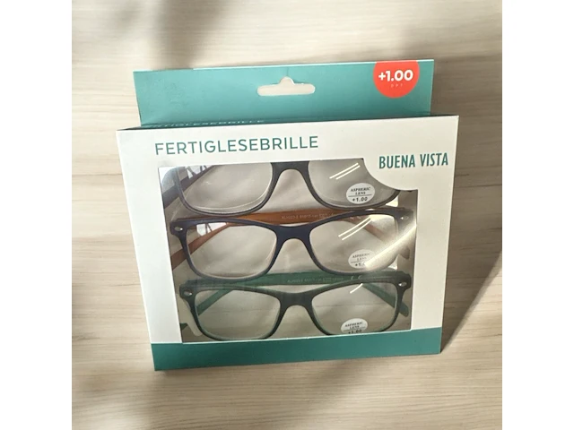 Lot leesbrillen - 10 verpakkingen van 3 stuks - unisex - sterkte : + 1 - afbeelding 4 van  4