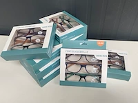 Lot leesbrillen - 10 verpakkingen van 3 stuks - unisex - sterkte : + 2 - afbeelding 1 van  3