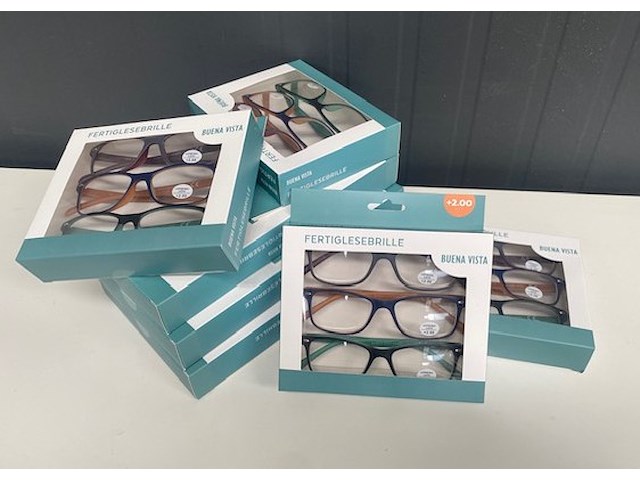 Lot leesbrillen - sterkte +2 - 10 x 3 stuks - afbeelding 1 van  3