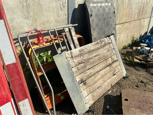 Lot loopbruggen aannemersmateriaal (5x) - afbeelding 4 van  5
