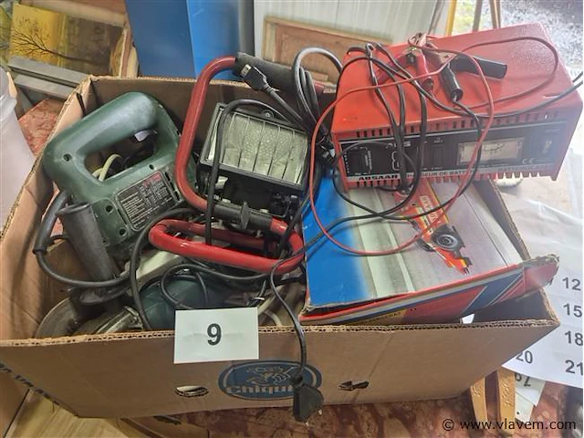 Lot materiaal volgens foto - afbeelding 1 van  3
