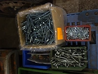 Lot met vijzen en platte ringen - afbeelding 1 van  1