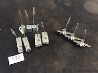 Lot metalen papier/foto houders - afbeelding 1 van  3