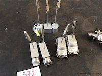 Lot metalen papier/foto houders - afbeelding 2 van  3