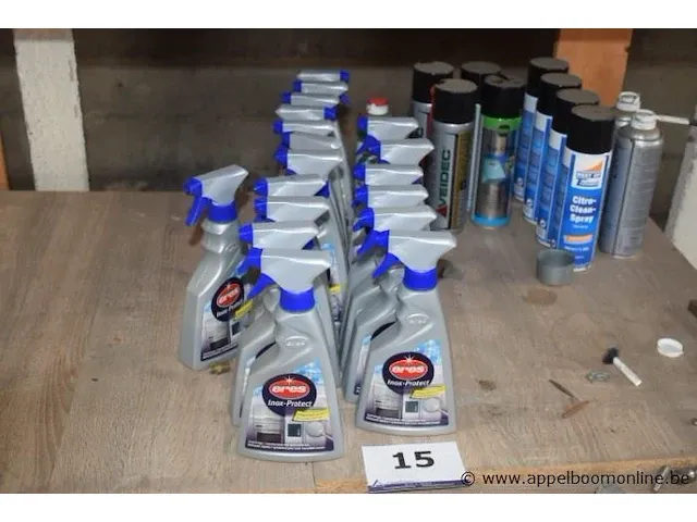 Lot onderhoudsproducten - afbeelding 1 van  2