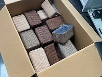 Lot opbergmandjes - 29 stuks - 3 kleuren - 21 x 13 x 11 cm. - afbeelding 2 van  3