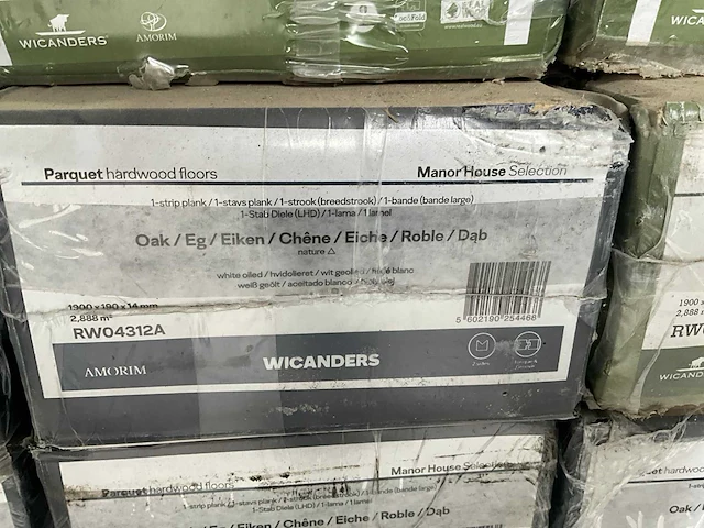 Lot parquet hout - afbeelding 5 van  5