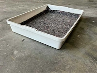 Lot plantbakjes wit overige teeltmateriaal; (960x)