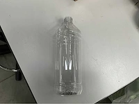 Lot plastieken flessen 1000ml transparant (4000x) - afbeelding 1 van  5