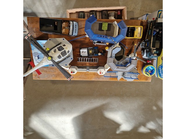 Lot playmobil met salontafel - afbeelding 1 van  1