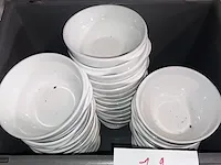Lot porcelein kommen - afbeelding 1 van  1
