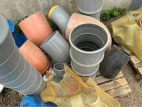 Lot pvc bochten,moffen,… overige aannemersmateriaal - afbeelding 4 van  9