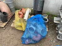 Lot pvc bochten,moffen,… overige aannemersmateriaal - afbeelding 5 van  9
