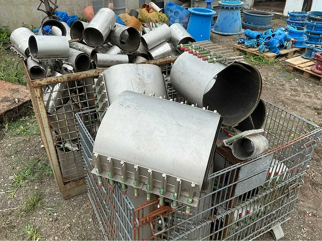 Lot reparatiekoppelingen rvs overige aannemersmateriaal - afbeelding 3 van  6