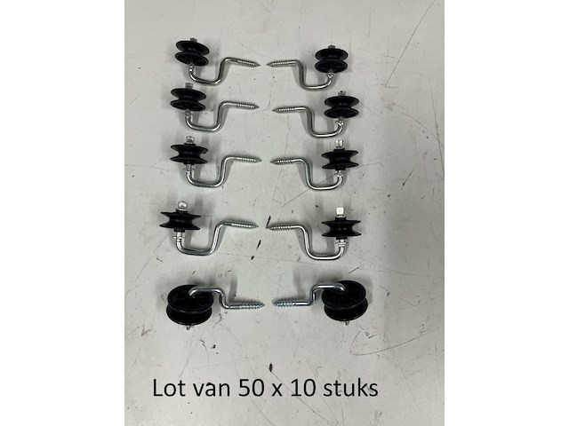 Lot rol isolater 50 x 10 stuks - afbeelding 1 van  1