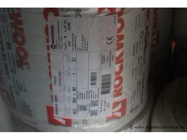 Lot rollen rockwool isolatie - afbeelding 4 van  4