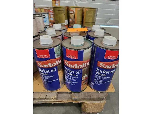 Lot sadolin parket oil - afbeelding 1 van  3