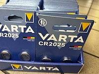 Lot sleutelbatterijen varta cr2025 - afbeelding 2 van  2
