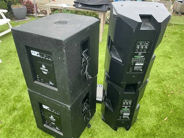 Lot: speakers mackie thumbnail / devine artis / mengpaneel - afbeelding 5 van  9