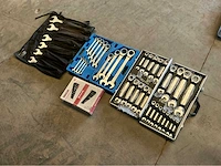 Lot steek- en ringsleutel - afbeelding 2 van  7