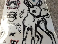 Lot stickers rebella - afbeelding 1 van  2