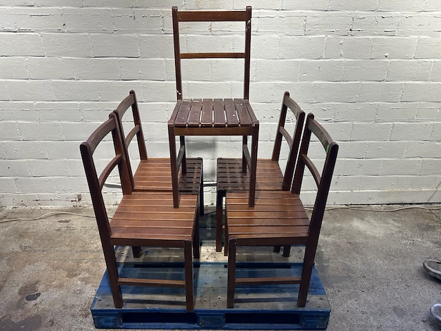 Lot stoelen (5st) - afbeelding 2 van  2