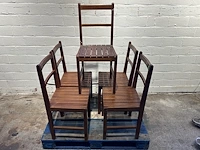 Lot stoelen (5st) - afbeelding 2 van  2