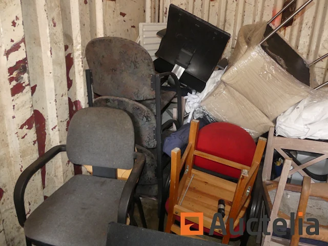 Lot stoelen bureaustoel en stoelenset - afbeelding 2 van  8