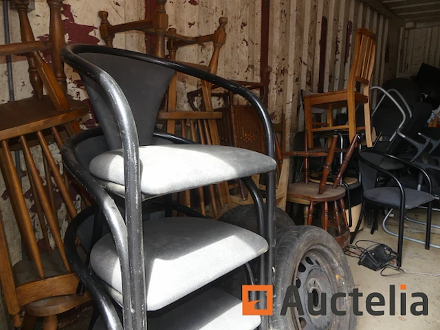 Lot stoelen bureaustoel en stoelenset - afbeelding 3 van  8