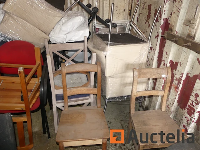 Lot stoelen bureaustoel en stoelenset - afbeelding 7 van  8