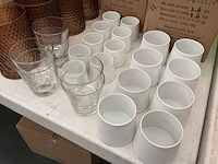 Lot tafeldecoratie en theelichthouders - afbeelding 9 van  10