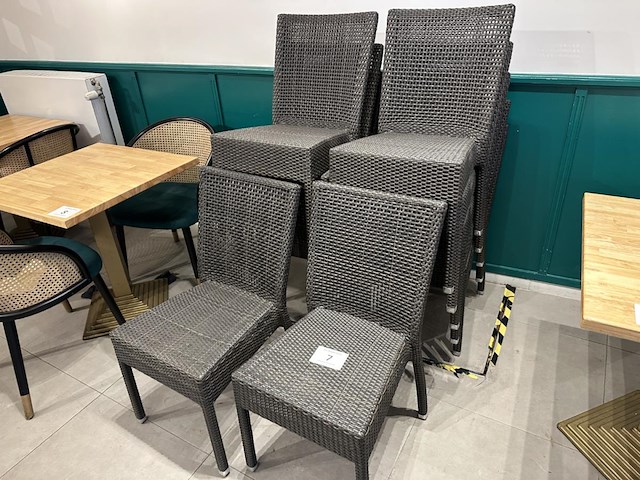 Lot terrasstoelen farmers weave - afbeelding 1 van  3