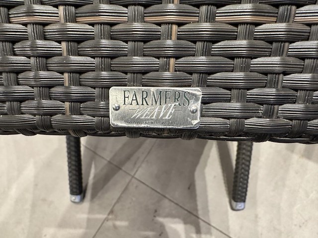 Lot terrasstoelen farmers weave - afbeelding 2 van  3