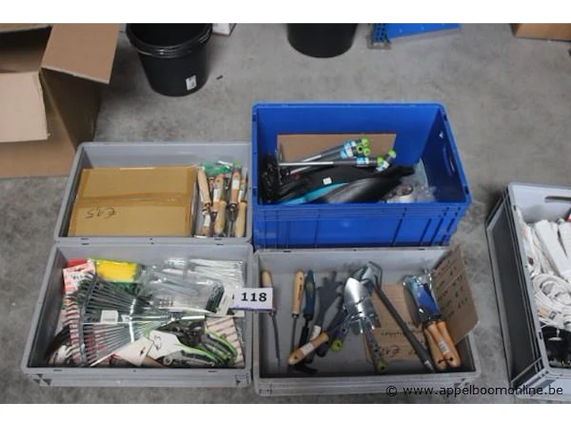 Lot tuinnier gereedschap - afbeelding 1 van  5