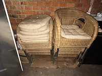 Lot tuinstoelen - afbeelding 1 van  4