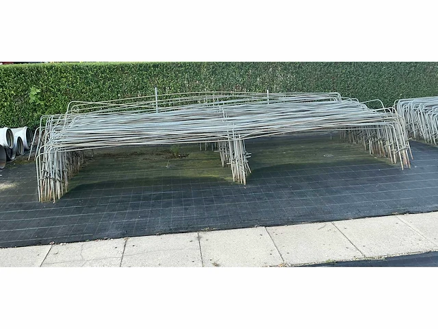 Lot tunnelbogen serre overige teeltmateriaal; (35x) - afbeelding 3 van  4