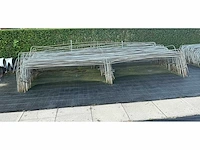Lot tunnelbogen serre overige teeltmateriaal; (35x) - afbeelding 3 van  4